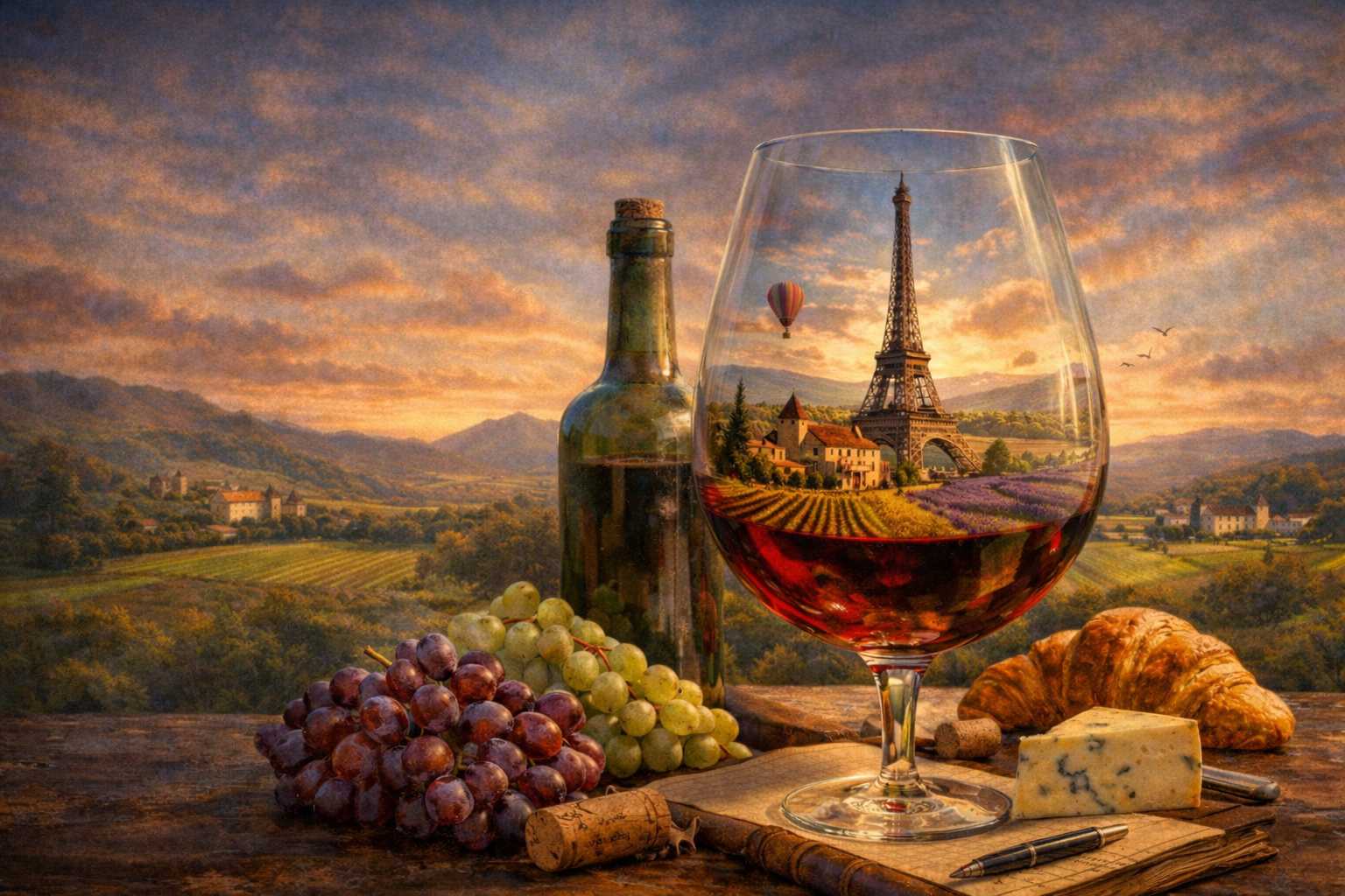 France in the Glass