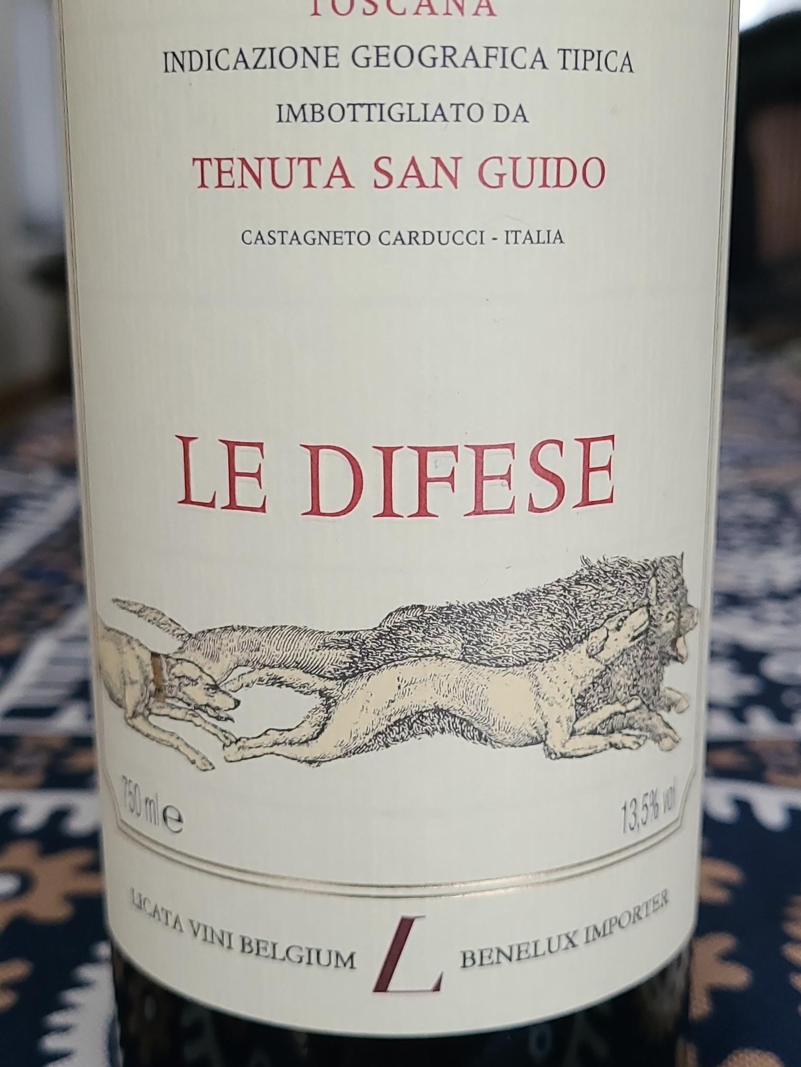 Tenuta San Guido Le Difese 2012