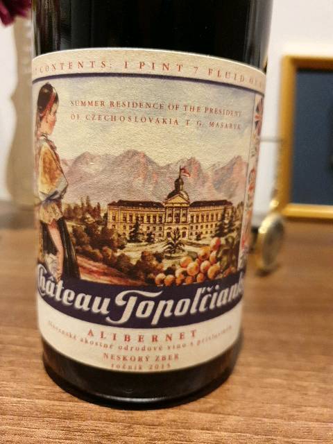 Château Topoľčianky Alibernet Neskorý Zber 2013