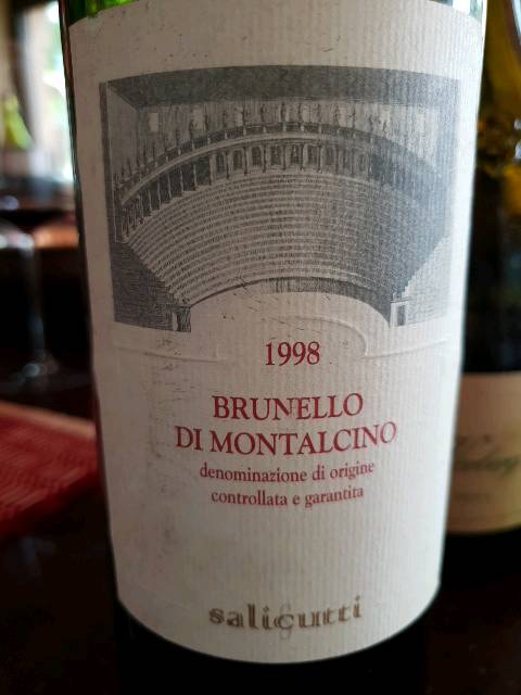 Salicutti Piaggione Brunello di Montalcino 1998