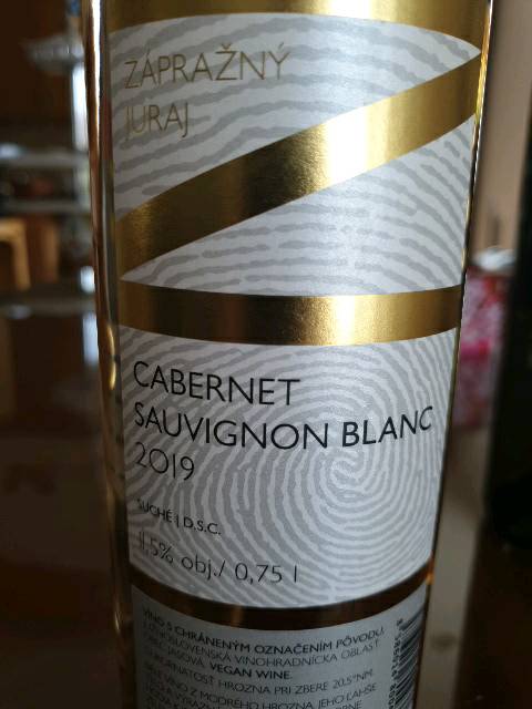 Juraj Zápražný Cabernet Sauvignon Blanc 2019