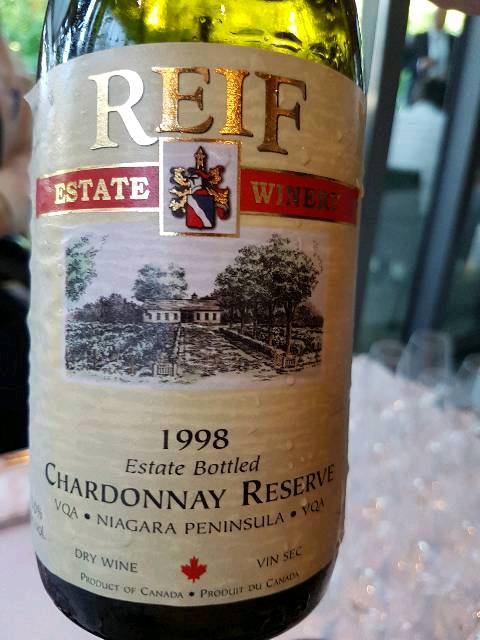Reif Estate Winery Chardonnay Reserve 1998