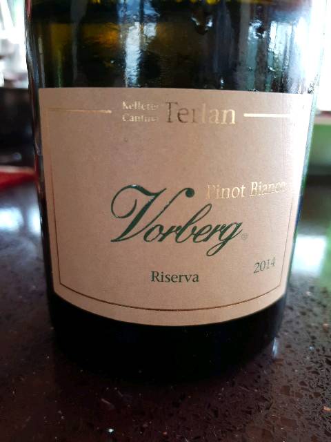 Terlan (Terlano) Pinot Bianco Riserva Vorberg 2014
