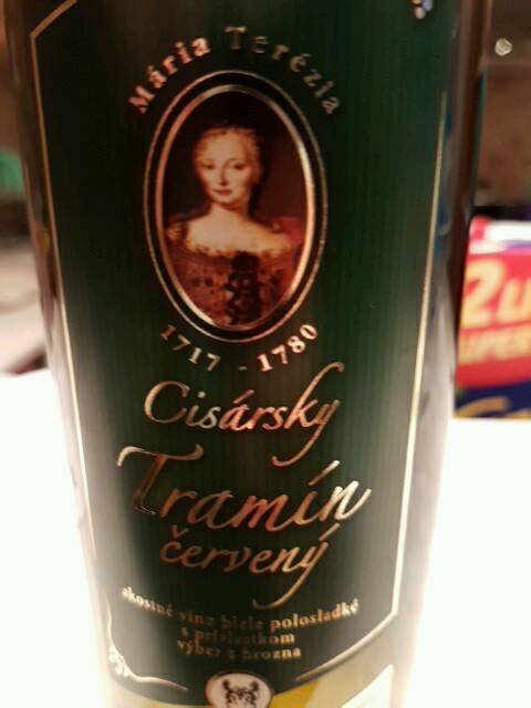 Villa Vino Rača Cisársky Tramín Červený 2015