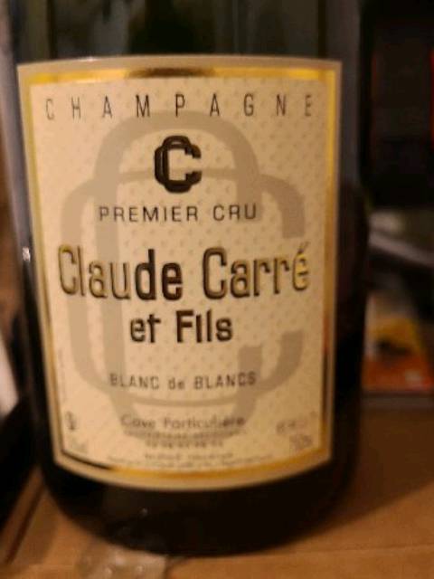 Claude Carré & Fils Blanc de Blancs Brut Champagne Premier Cru 2012