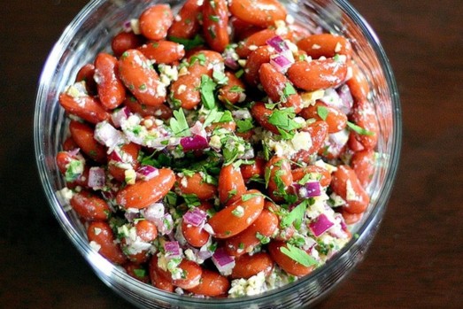Georgian Bean Salad (Lobio Salad)