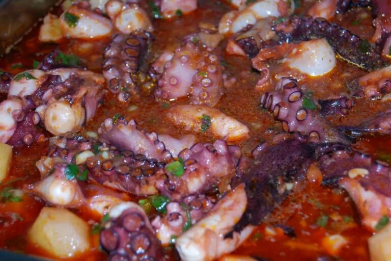 Octopus Soup Portuguese Style