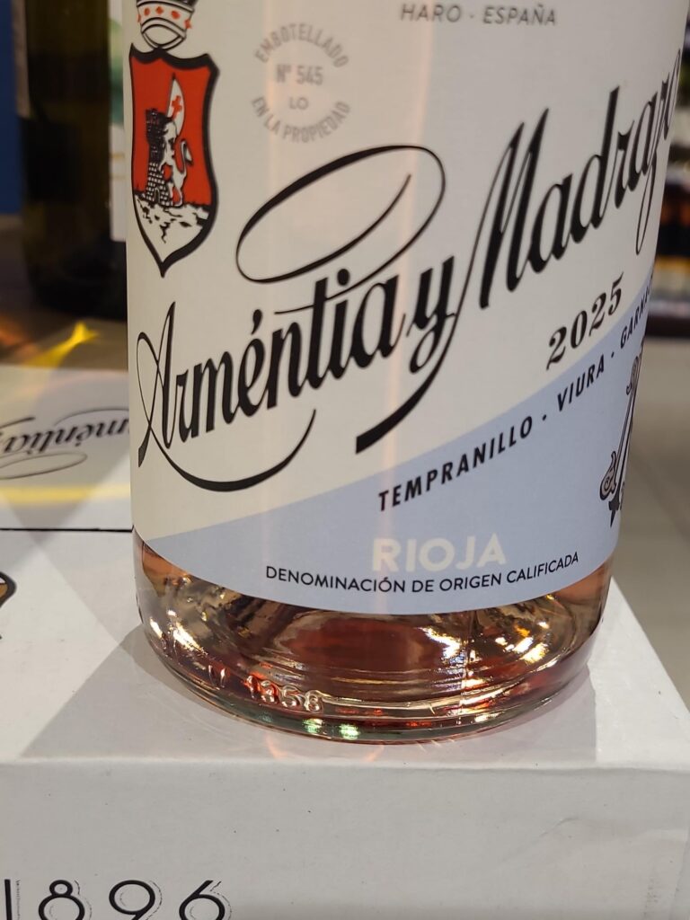 Armentia y Madrazo Tempranillo 2018