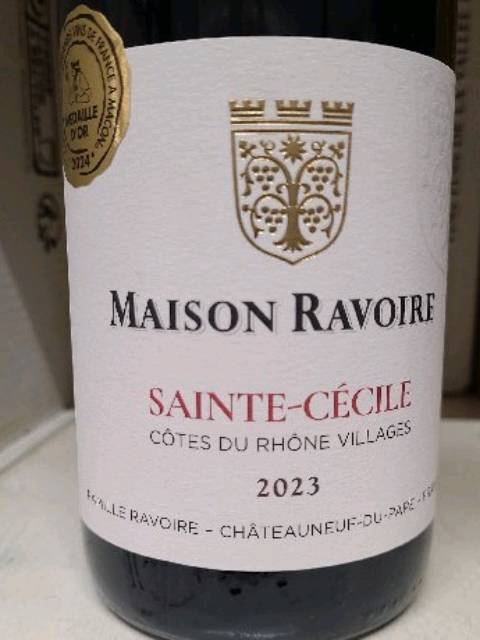 Ravoire & Fils Sainte-Cécile Côtes-du-Rhône-Villages 2023