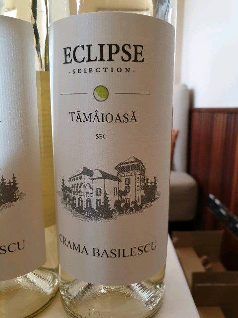 Crama Basilescu Eclipse Tămâioasă Românească Demidulce 2018