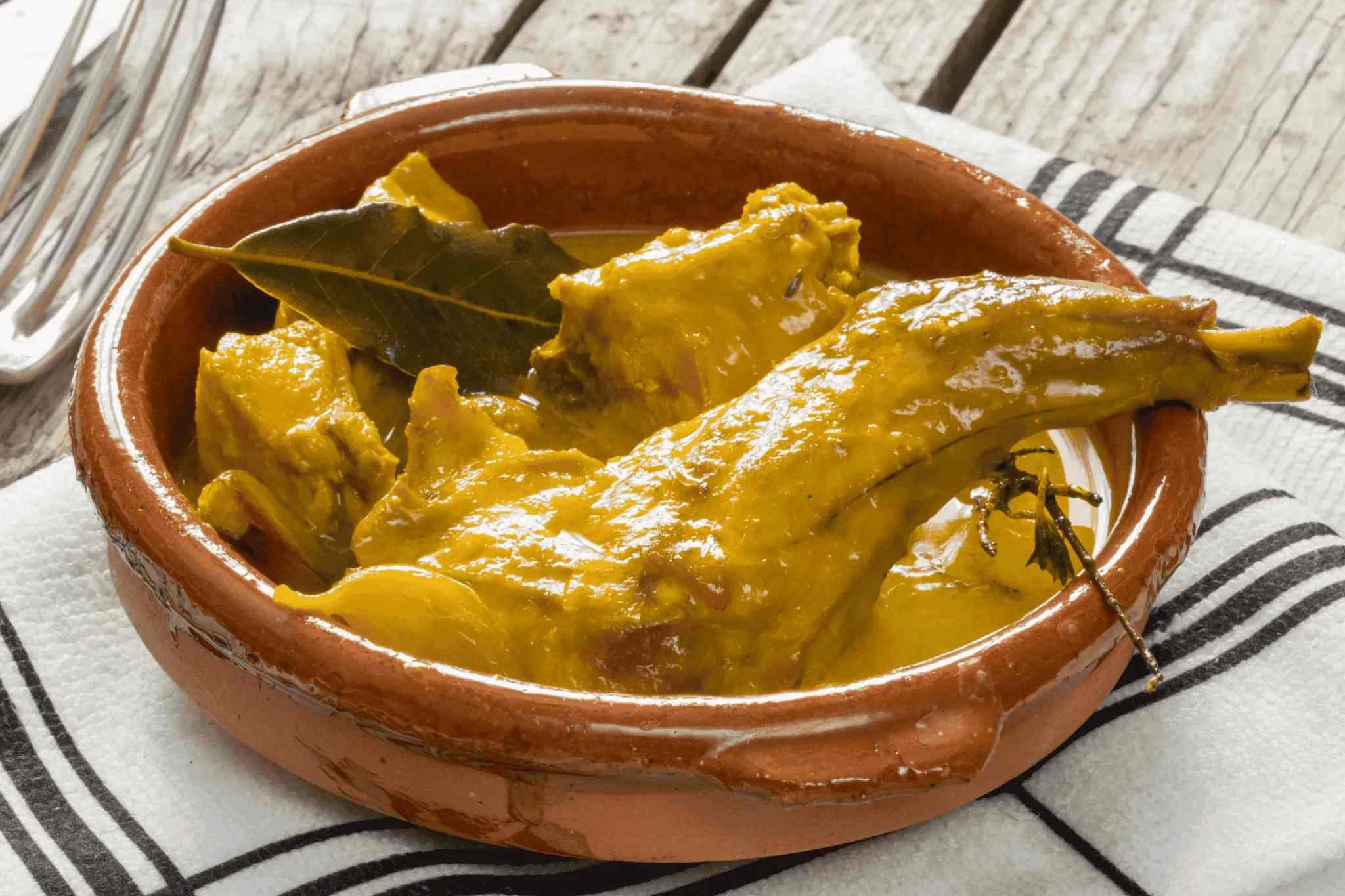 Rabbit Braised in Beer