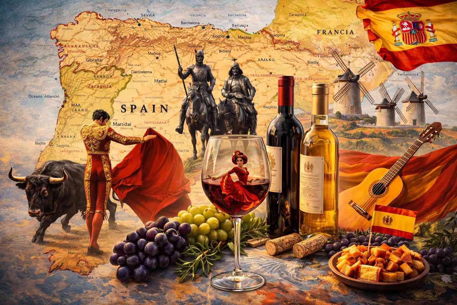 Spain in the Glass