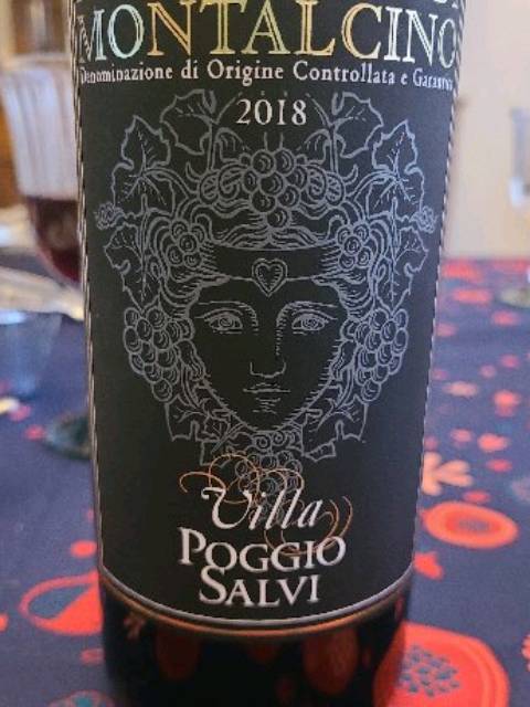 Villa Poggio Salvi Brunello di Montalcino 2018