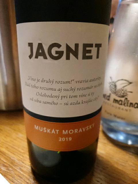Karpatská Perla Jagnet Muškát Moravský 2019