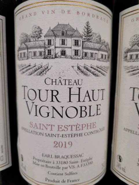 Braquessac Château Tour Haut Vignoble Saint-Estèphe 2019
