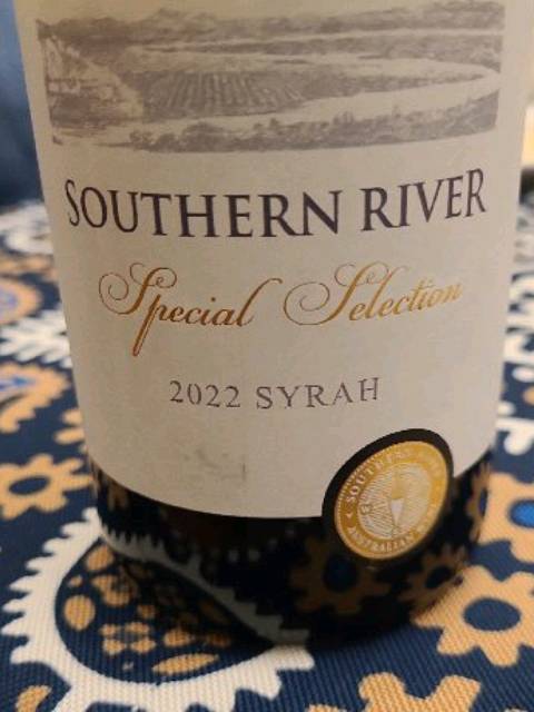 Southern River Special Selection Shiraz 2022