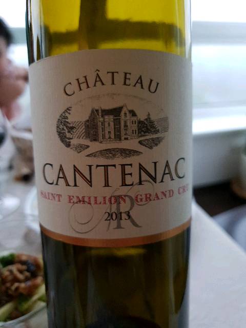 Château Cantenac Saint-Émilion Grand Cru 2008
