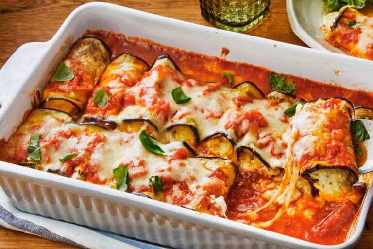 Eggplant Rollatini Italian Style