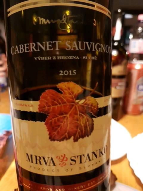 Mrva & Stanko Cabernet Sauvignon 2015