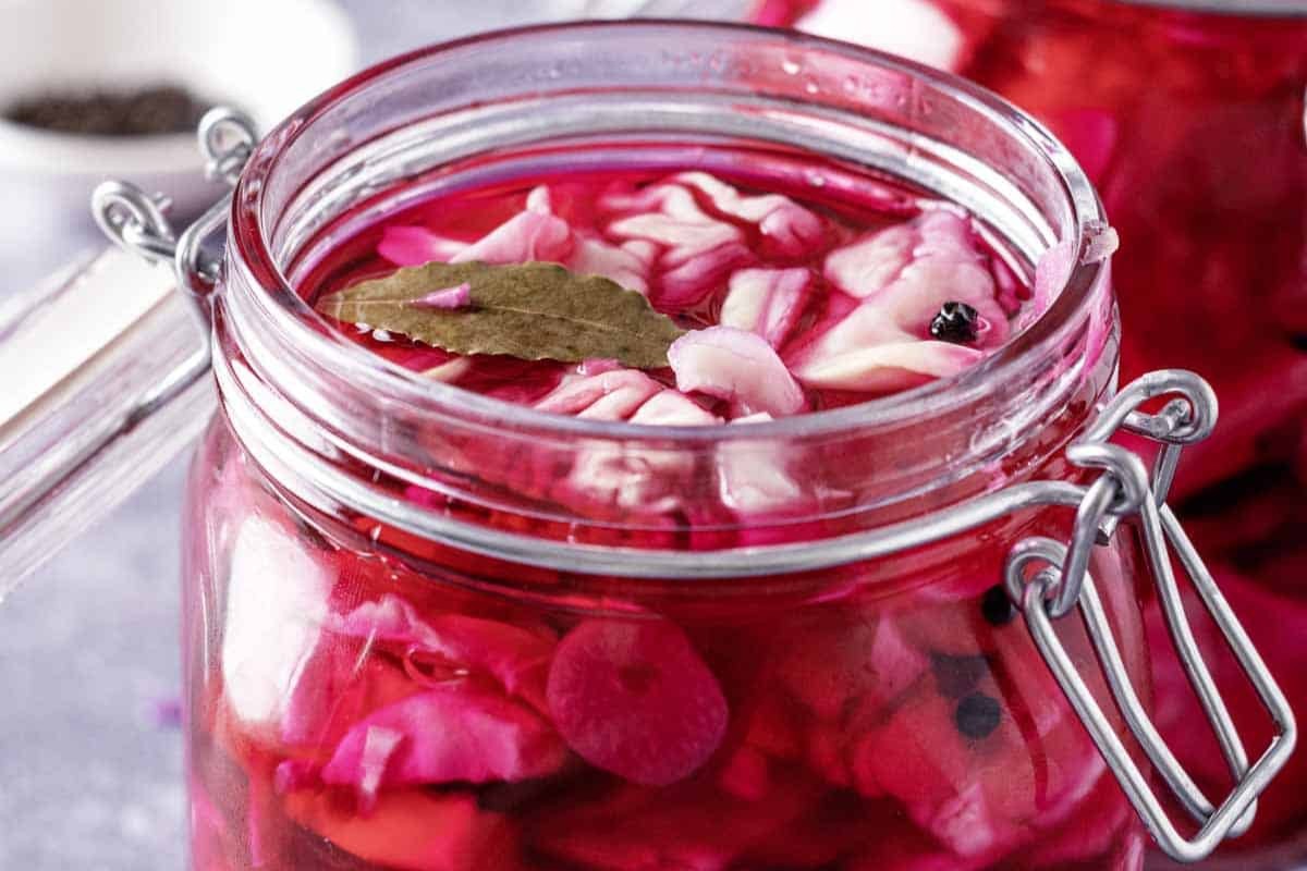 Pickled Red Cabbage with Beetroot