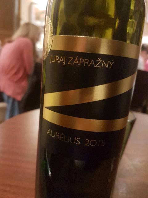 Juraj Zápražný Aurélius 2015
