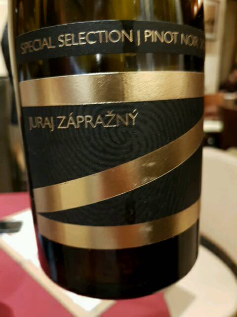 Juraj Zápražný Special Selection Pinot Noir