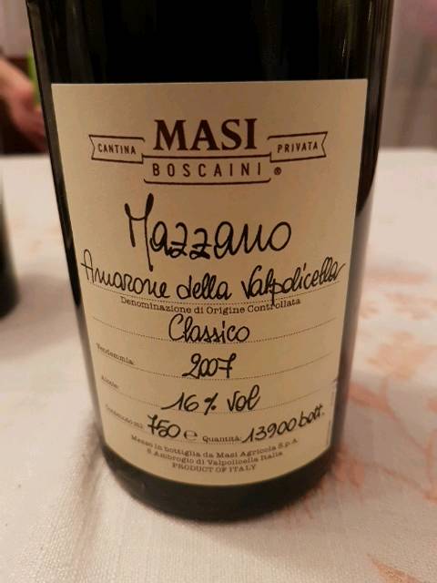 Masi Mazzano Amarone Della Valpolicella Classico 2011