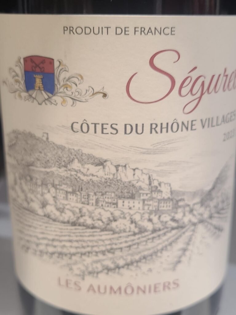 Les Aumôniers Côtes-du-Rhône-Villages ‘Seguret’ 2017