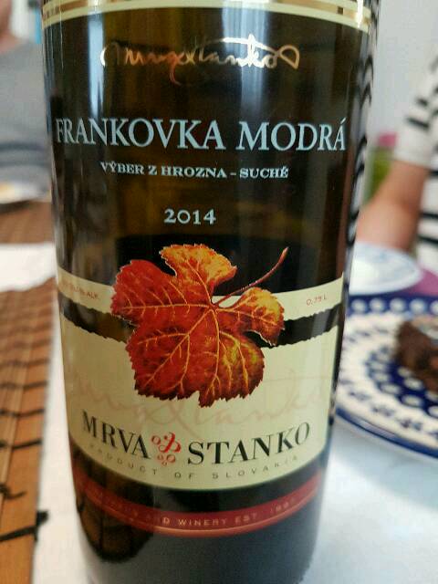 Mrva & Stanko Frankovka Modrá 2014